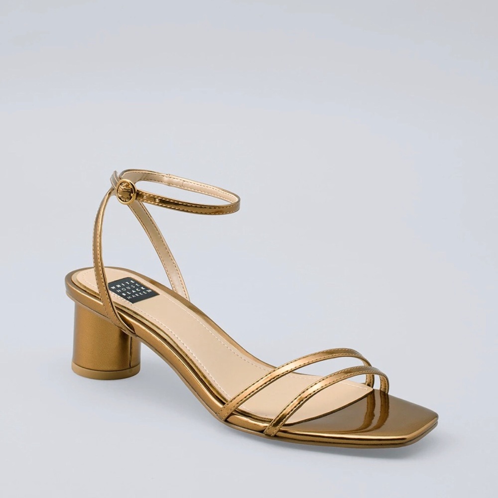 Bronze Strappy Sandal NWT